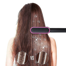 Inova™ 5-Temp Straightening Curler Brush product image