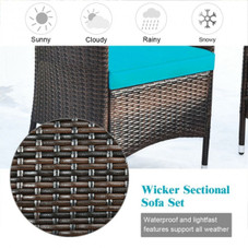 Rattan Outdoor 4-Piece Patio Furniture Set product image