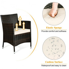 Rattan Outdoor 4-Piece Patio Furniture Set product image