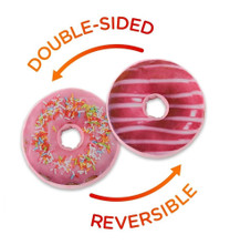2-in-1 Reversible Super Soft Microplush Doughnut Pillow product image