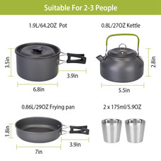 LakeForest® 12-Piece Camping Cookware Set product image