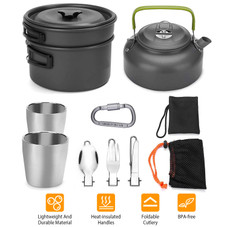 LakeForest® 12-Piece Camping Cookware Set product image