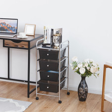  Metal Rolling 4-Drawer Storage Cart product image