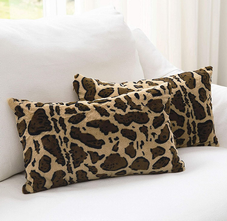 Leopard Print Throw Pillows (Set of 2) product image
