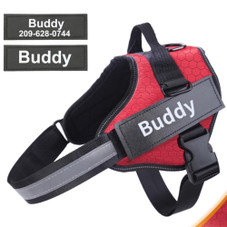 Personalized Reflective Pet Harness product image