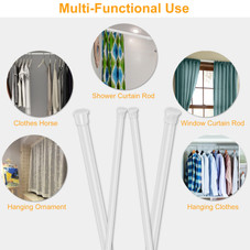 Tension Curtain Rod with Spring product image