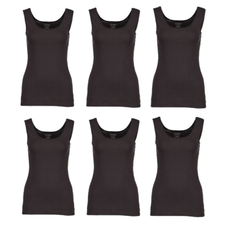 Gildan™ Women’s Ribbed Cotton Tank Top (6-Pack) product image