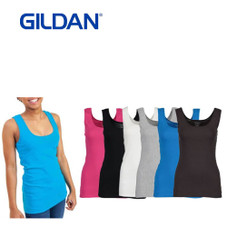 Gildan™ Women’s Ribbed Cotton Tank Top (6-Pack) product image