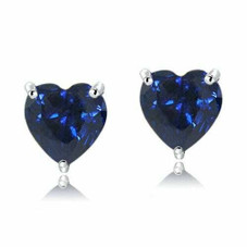 2.00CTTW Stunning Heart Stud Earrings product image