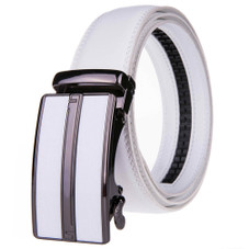 Men's Stripe Buckle Adjustable Ratchet Belt product image