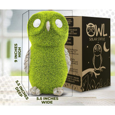 Garden Statue of Owl with Solar Light Eyes product image