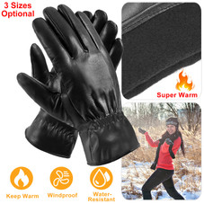 Unisex PU Winter Gloves product image