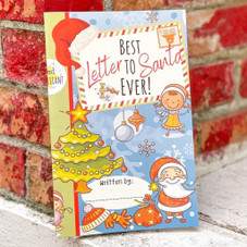 Spark Creativity Best Letter to Santa Ever Book, Written by Your Child product image