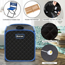 Portable Steam Spa Sauna with 9 Temperature Levels + Chair product image