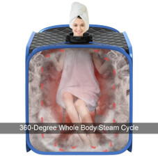 Portable Steam Spa Sauna with 9 Temperature Levels + Chair product image