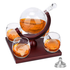 Whiskey Decanter Globe Set product image