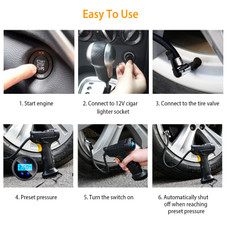 Portable Car Tire Inflator product image