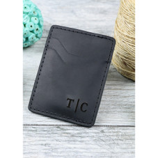 Personalized Minimalist Wallet Card Holder product image