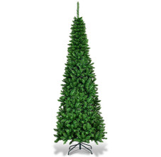 Pre-Lit 6.5ft 250 White Light Pencil Christmas Tree  product image Pre-Lit 6.5ft 250 White Light Pencil Christmas Tree  product image