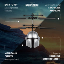 Star Wars® The Mandalorian Mando Helmet Heli Toy Drone product image