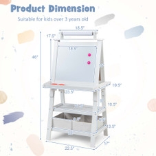 Kids' Double-Sided 3-in-1 Art Easel product image