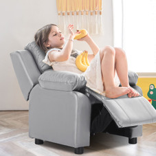 Kids' Deluxe Padded Armchair Recliner with Headrest and Storage Arm product image Kids' Deluxe Padded Armchair Recliner with Headrest and Storage Arm product image