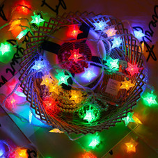 LED Star or Globe String Lights with Remote Control (2- or 4-Strand) product image