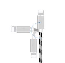 10-Foot Camo Braided MFi Lightning Cable (3-Pack) product image