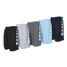 Moisture-Wicking Quick-Dry Performance Mesh Shorts (5-Pack) product image