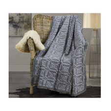 Donna Sharp® Oversized Garment Washed Cotton Jacquard Blanket product image