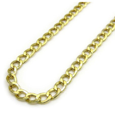 10K Yellow Gold 3.5mm Cuban Chain product image