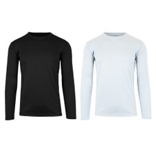 Men's Long Sleeve Moisture Wicking Performance Tee (2-Pack) product image