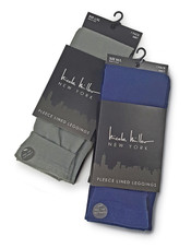 Nicole Miller® Fleece-Lined Footed Tights or Leggings (2-Pack) product image