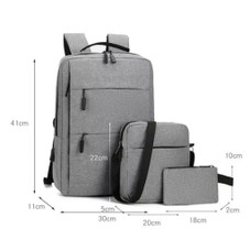 3-Piece USB Multifunction Laptop Bag Set product image