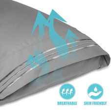 Hannah Linen Queen Or King Pillowcases (set Of 2) product image