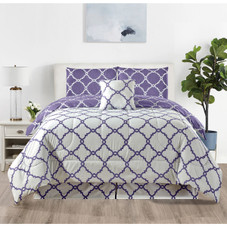 5-Piece Reversible Microfiber Bed Comforter Set product image 5-Piece Reversible Microfiber Bed Comforter Set product image