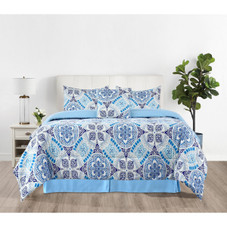 Reversible Microfiber Bed Comforter with Pillow Shams product image