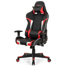 Reclining Gaming Chair with Massaging Lumbar Support product image