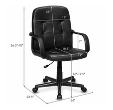 Ergonomic Mid-Back Swivel  Executive Office Chair product image