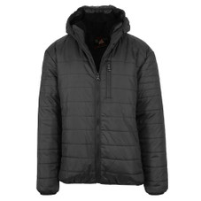 Men's Sherpa-Lined Hooded Puffer Jacket product image