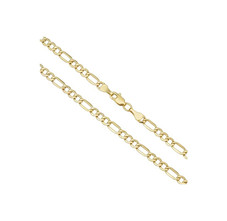 10K Gold Italian 1.5mm Figaro Chain Necklace product image