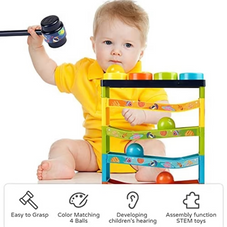 Toddlers' Pound-a-Ball Toy with Hammer product image