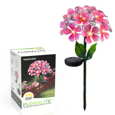 FLORALITES: Solar LED Metal Flower Décor Stake Light (1- to 3-Pack) product image