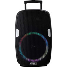 Altec Lansing SoundRover Wireless Trolley Speaker with Microphone & Lights    product image
