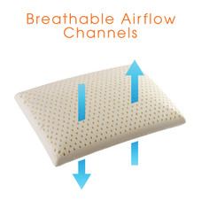 Cheer Collection Foam Pillow With Bamboo Cover product image