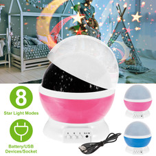 Kids' Rotating Starry Night Lamp product image