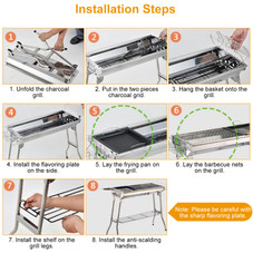 Foldable Charcoal BBQ Grill product image