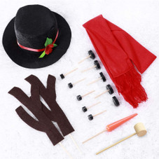 16-Piece Snowman Decorating Kit product image