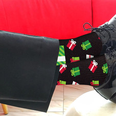 Holiday Fun and Christmas Knee-High Compression Socks (3-Pair) product image