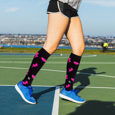 Holiday Fun and Christmas Knee-High Compression Socks (3-Pair) product image